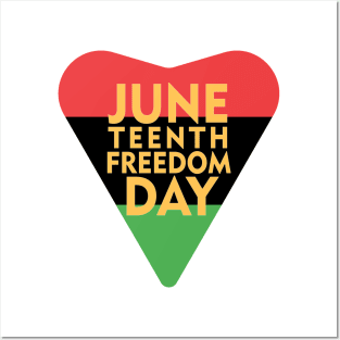 juneteenth freedom day Posters and Art